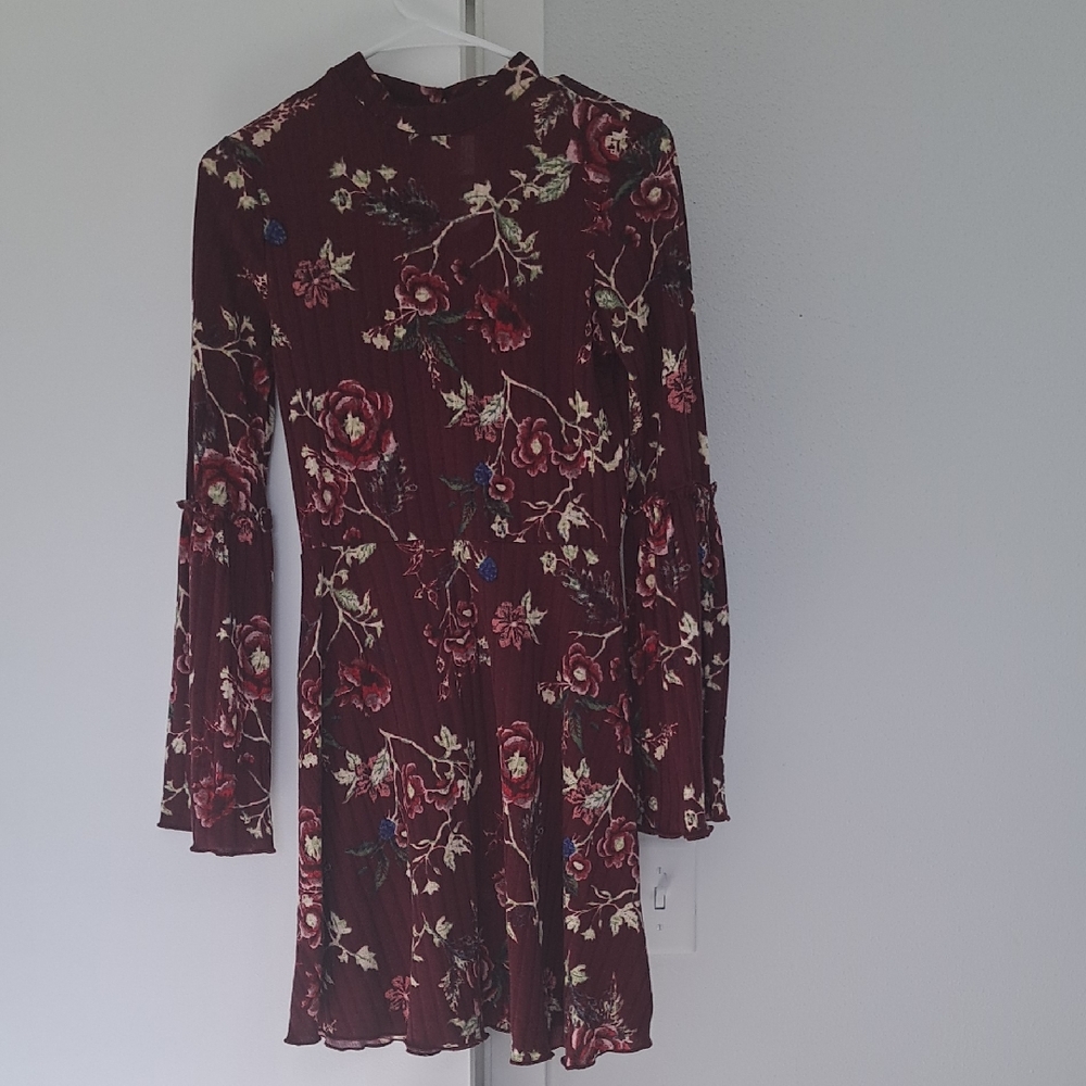 Floral Long Sleeve Dress